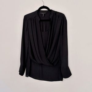 Bcbg black blouse